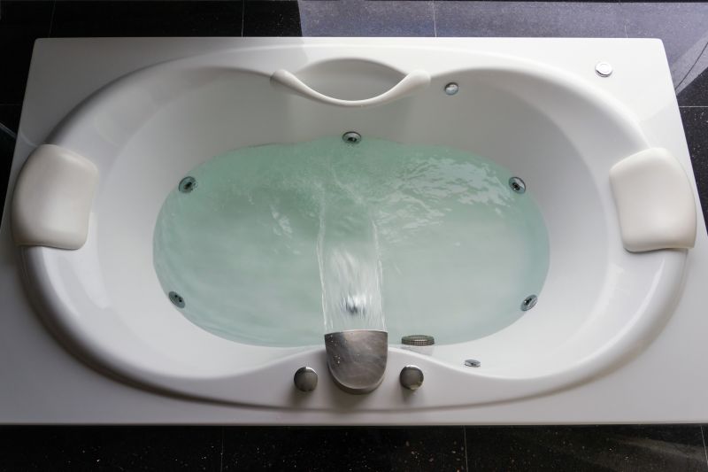 Spa-style Bathtub Setup