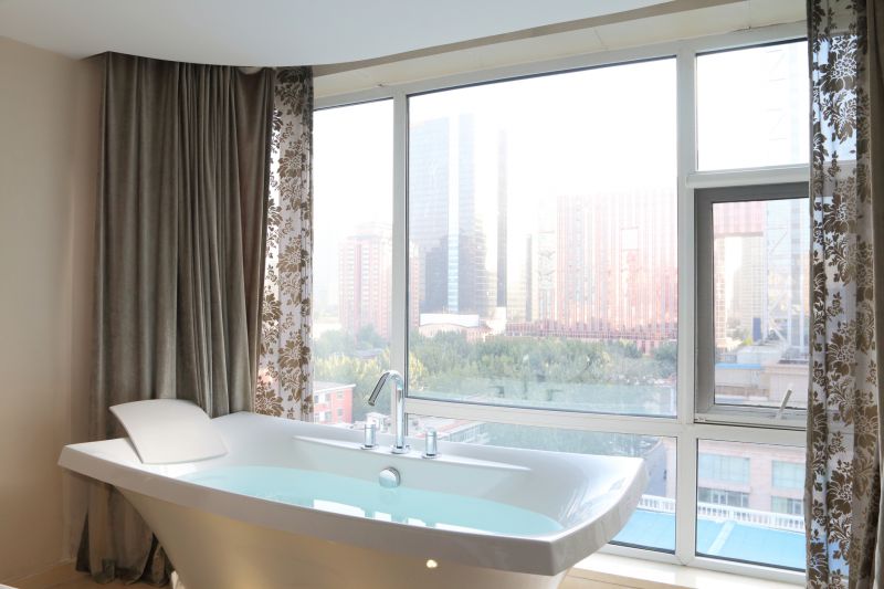 Large Bathtub Installation